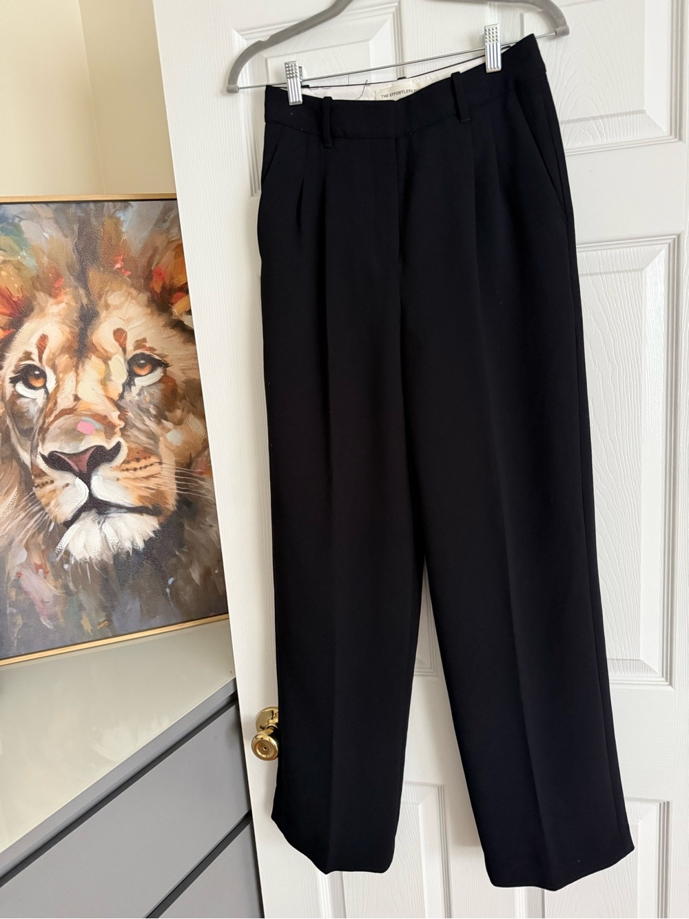 Aritzia The Effortless Pant Black Size 4